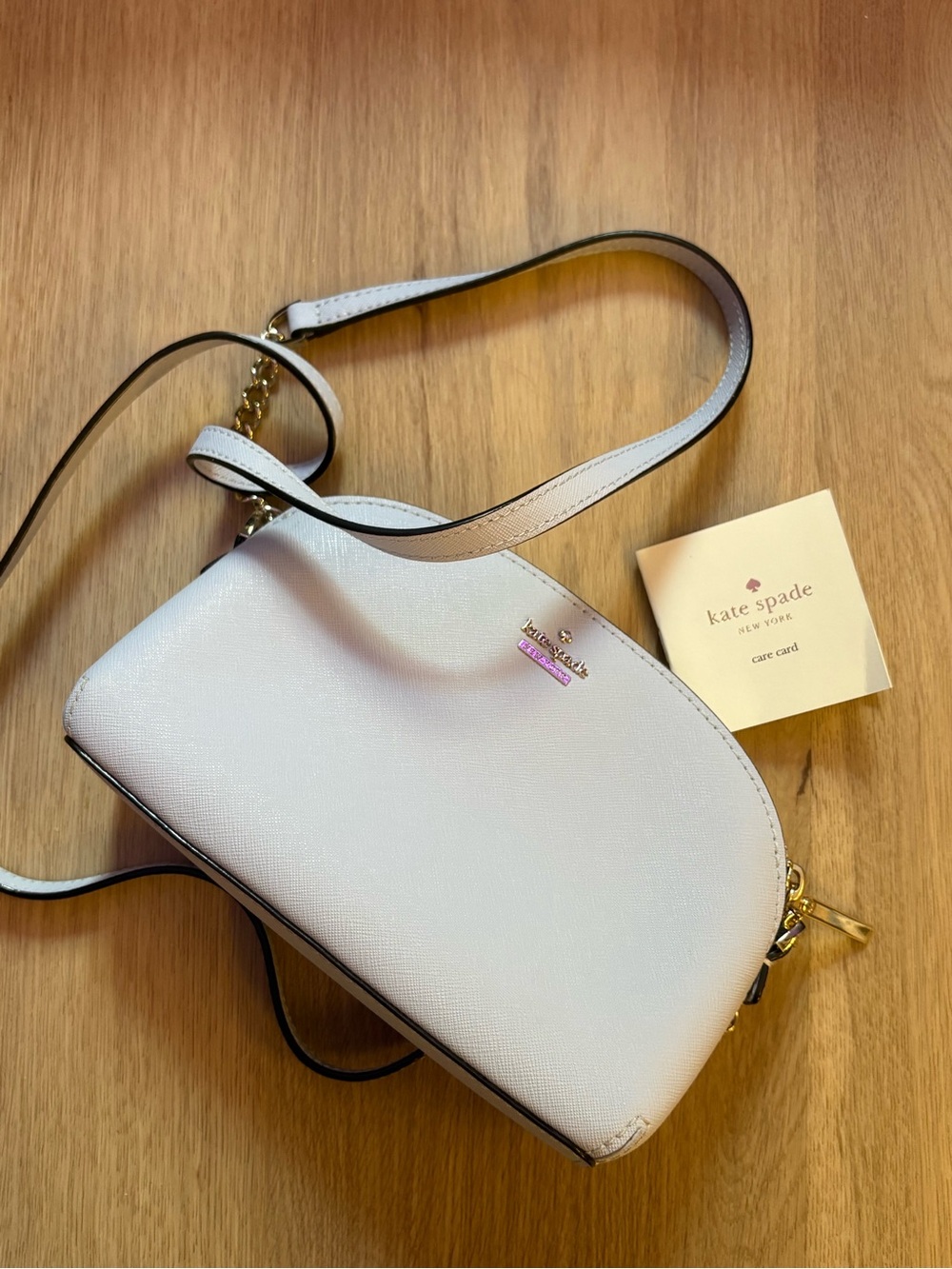 Kate Spade Perry Leather Dome Crossbody